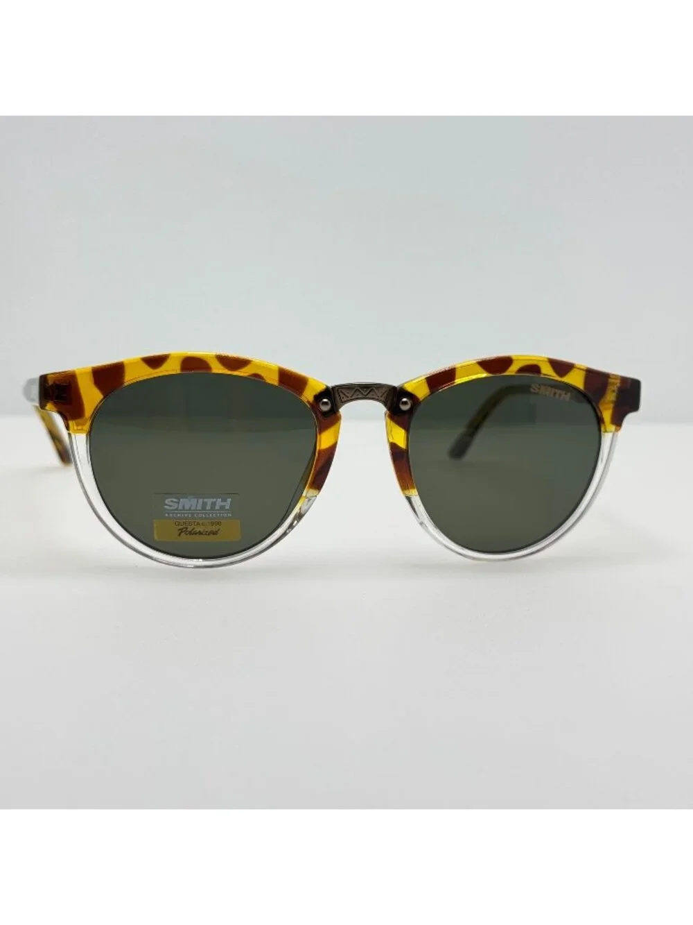 Smith Sunglasses Questa Amber Tortoise Polarized 50-19-140 W/ Bag